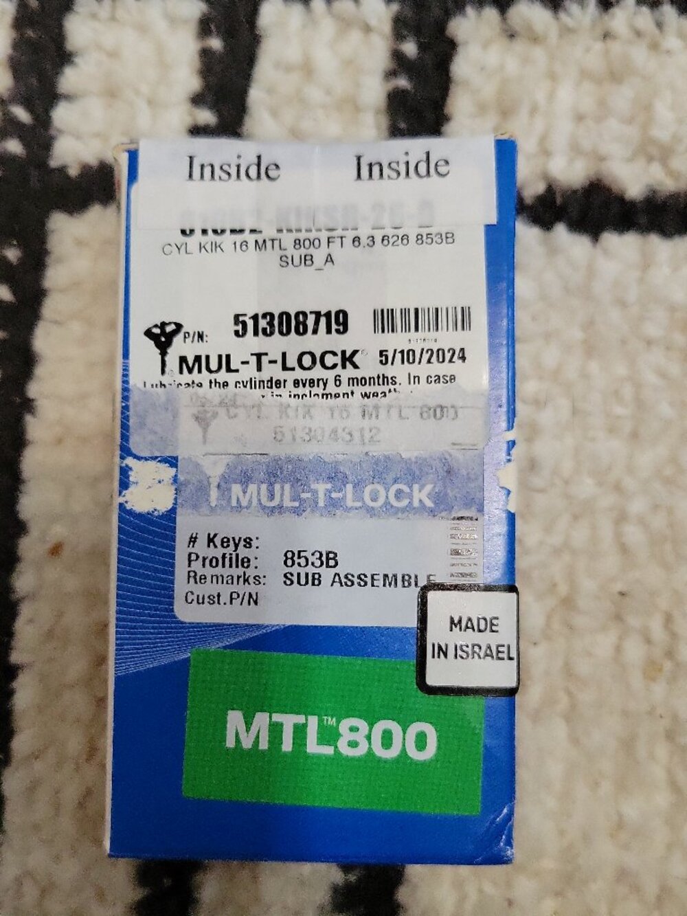 Mul-t-lock Key Blanks - Picture 1 of 4